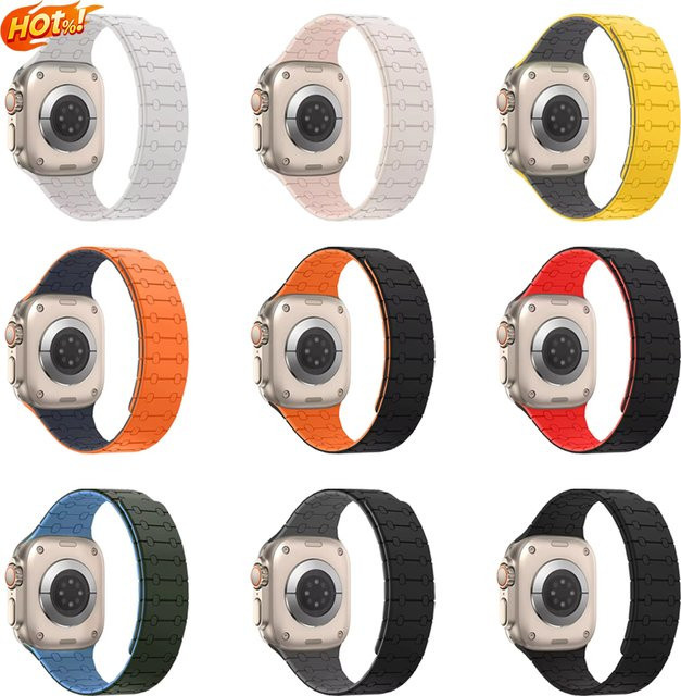 CAOWTAN Uhrenarmband Silikon, Bunt, Unisex - Bild 1