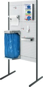 Kappes RasterPlan Trennwand Einzelfeld in Grau, B: 100 cm, H: 150 cm - Bild 1