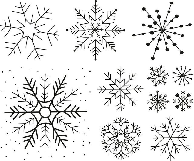 Stempel-Set Kristalle - Bild 1