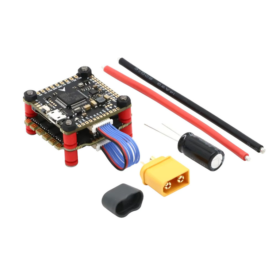 Hot RC FPV-Drohnen-Kit Mark 4 mit 7-Zoll Rahmen, F4 V3S PLUS Stack BLS 60A ESC, A2807 1300KV Motoren und 7040 Propellern in Multicolour - Bild 2