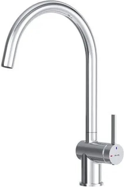 AM.PM Küchenarmatur Func Einhebelmischer mit schwenkbarem Auslauf, Chrom, B/T/H: 262 x 380 x 105 mm - Bild 1