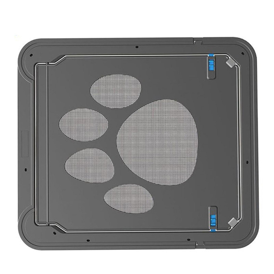 Automatische magnetische Fliegengittertür für Hunde und Katzen von GoolRC, abschließbare Multifunktions-Innentürklappe, Breite: 41 cm, Höhe: 37 cm - Bild 2