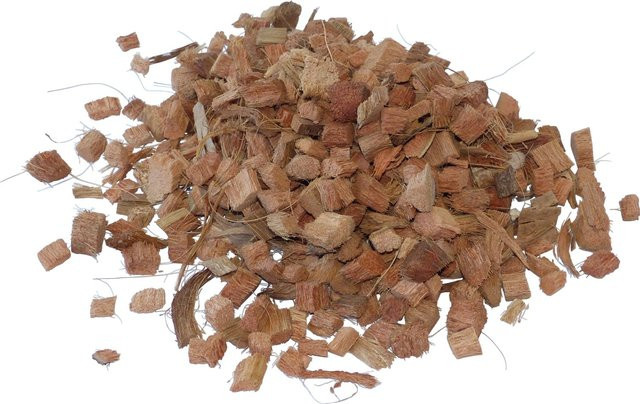Proflora Kokoschips Mulch- und Mischsubstrat für Kübelpflanzen und Beete, 10 kg - Bild 1