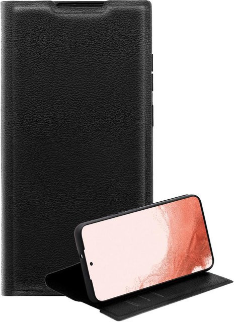 Vivanco Premium Wallet Book Cover Handyhülle für Galaxy S23+ in Schwarz - Bild 1