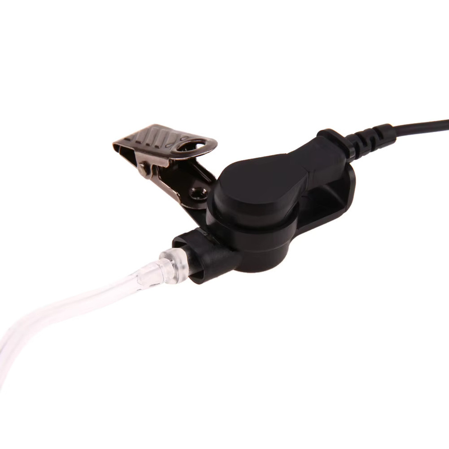 ALLOET Luftschlauch-Ohrhörer Headset mit PTT-Mikrofon in Schwarz für Motorola Xir P8268 P8668 APX6000 APX7000 APX2000 DP3400 DP3600 DP4400 DGP8050 In-Ear Kopfhörer - Bild 3