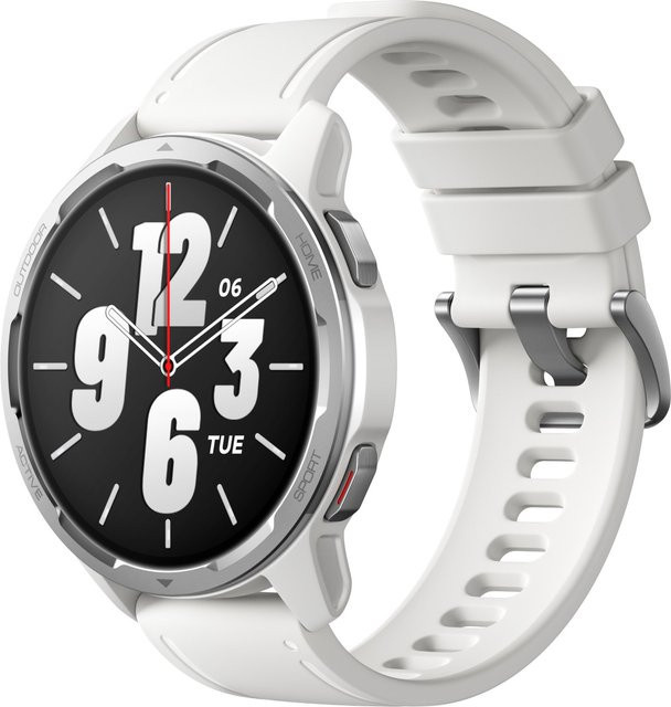 Xiaomi Watch S1 Active Smartwatch mit GPS in Moon White - Bild 1