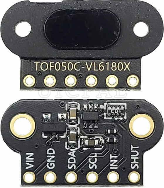 Laser-Entfernungssensormodul für Arduino und STM32 mit I2C-Ausgang in Schwarz, TOF050C TOF0200C TOF0400C zur Flugentfernungsmessung - Bild 1