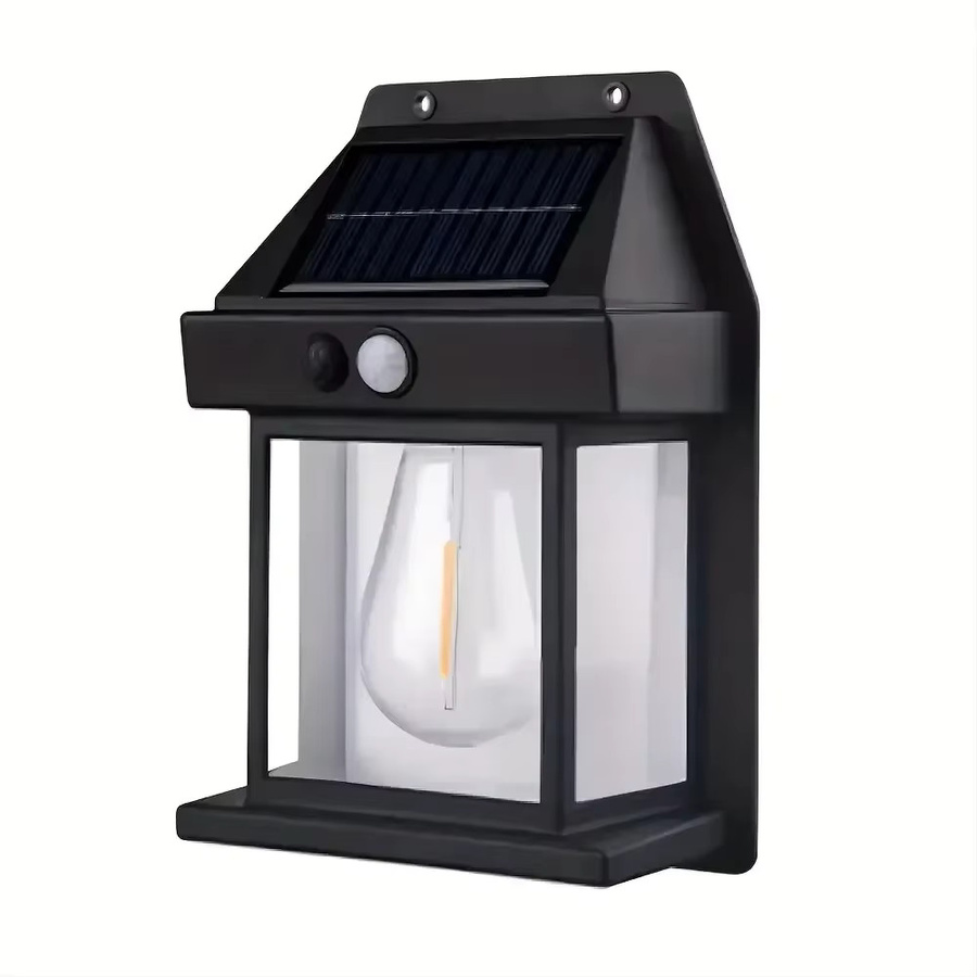 Heinast Solar-LED-Wandleuchte für den Außenbereich in Schwarz mit Bewegungssensor und warmweißem Licht - Bild 7