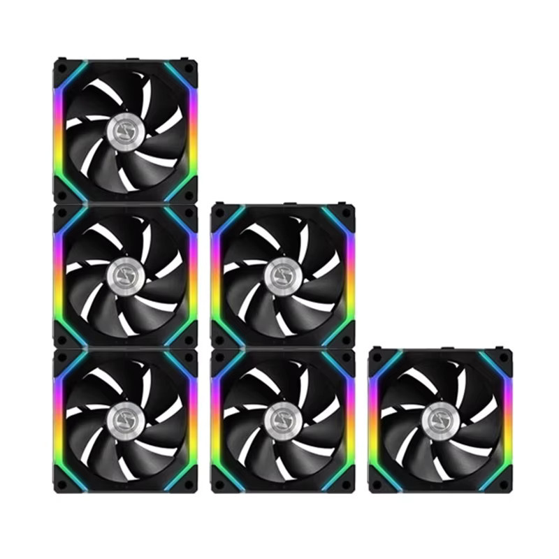 Lian Li UNI FAN SL120 AL120 RGB Lüfter-Kit mit Smart PWM-Steuerung und ARGB in Schwarz oder Weiß - Bild 5