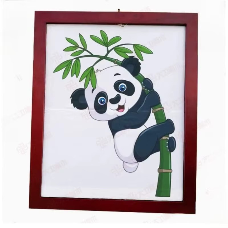 Panda-Rahmen Zaubertricks, Plüsch-Panda-Spielzeug - Bild 2