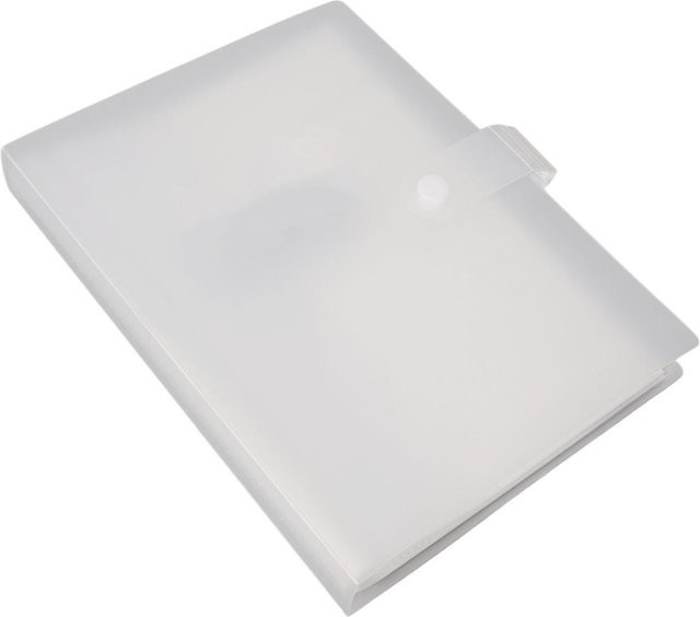 Shoemst Nail Art Sticker Aufbewahrungsbuch, 80 Fächer, mattiert, transparent - Bild 1