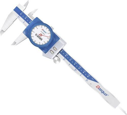 Dasqua Digitaler Messschieber 3004-0005 Wasserdicht IP67 DIN EN 862 Blau, Messbereich 150 mm - Bild 1