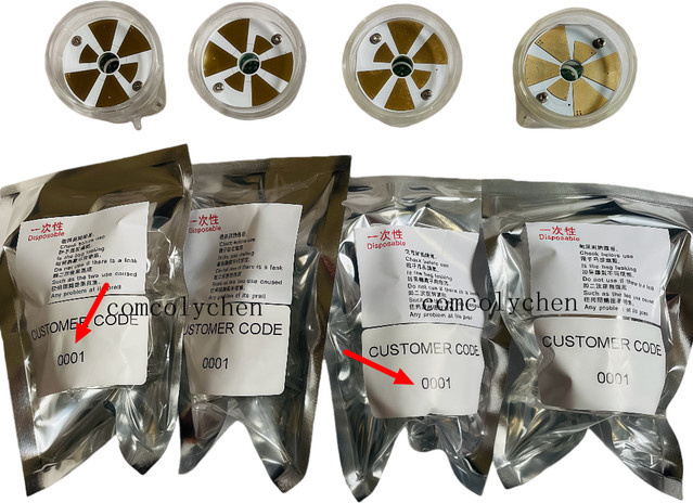 Comcolychen RF-Microneedling-Kartuschen 2. Generation, 10 Stück, Unisex - Bild 1