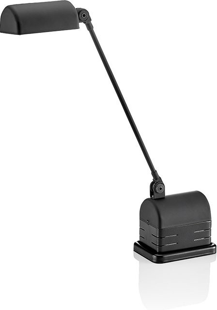 Lumina Daphinette Portatile LED-Akkuleuchte in Schwarz mit Soft-Touch-Oberfläche, dimmbar und verstellbar, warmweißes Licht (3000K) - Bild 1
