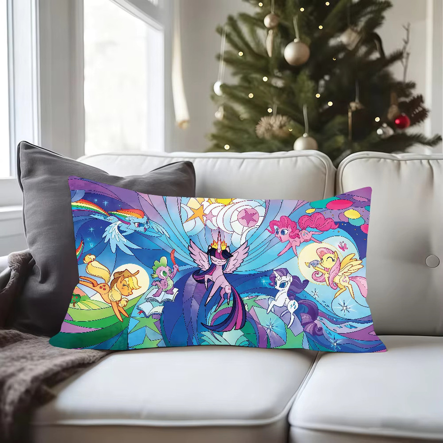 Potdemiel My Little Pony Kissenbezug mit Cartoon-Print, rechteckig, Mehrfarbig, B/H: 50 x 30 cm - Bild 3
