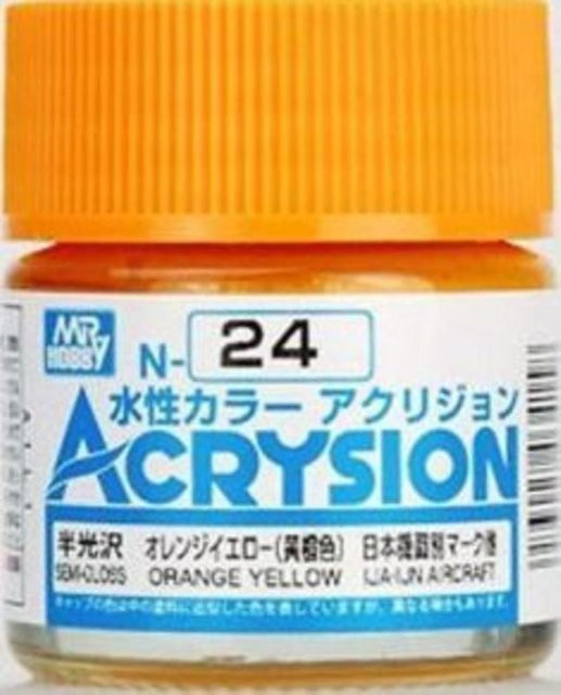Mr Hobby Acrysion Orange Yellow, 10 ml - Bild 1