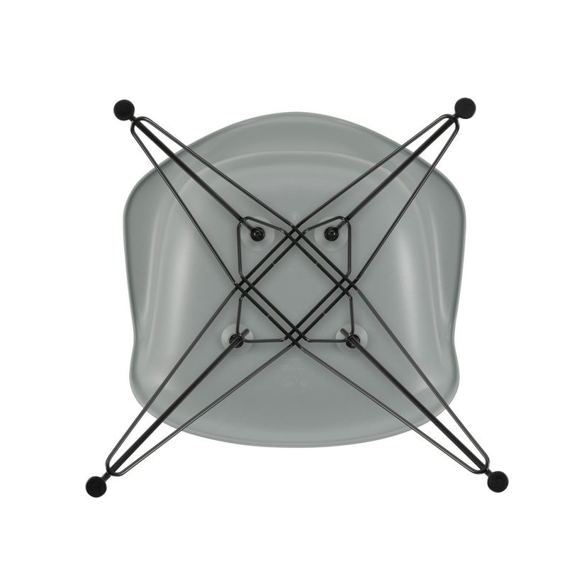 Vitra DAR Eames Plastic Armchair mit Armlehnen in Weiß oder Schwarz - Bild 2