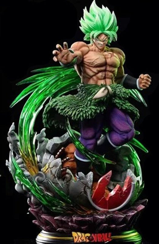 Bandai Dragon Ball Super Saiyan Broly Actionfigur aus PVC, mehrfarbig, Höhe: 30 cm - Bild 1