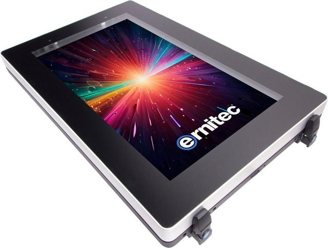 Ernitec 55 24/7 4K UHD Monitor Vandalensicher IP67/IK10 3000 Nits Portrait in Silber - Bild 1