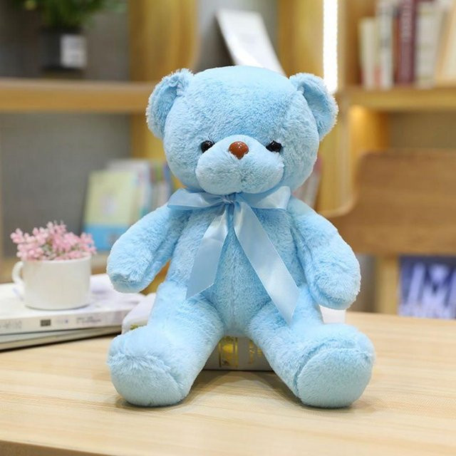 Teddybär Plüschtier, himmelblaue, 30cm, ab 3 Jahre - Bild 1