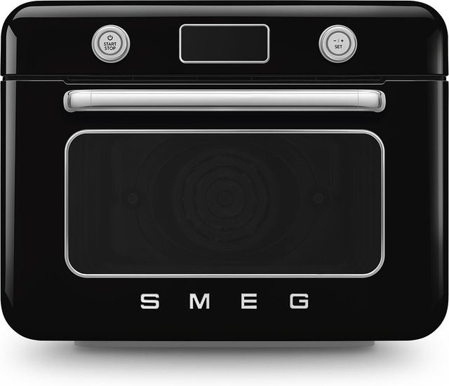 Smeg Mini-Backofen COF01BLEU in Schwarz - Bild 1