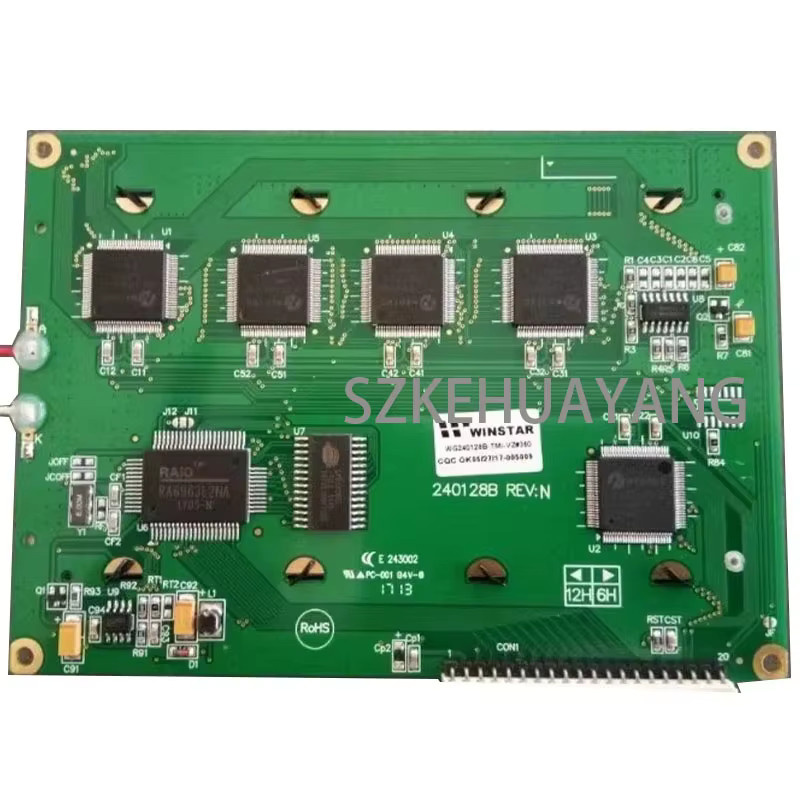 Winstar LCD-Bildschirm WG240128B-TMI-VZ in Grün - Bild 2