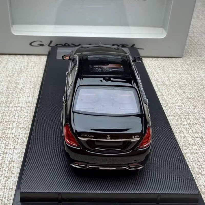 WELLY S-Klasse S65 W222 Coupé, Sportwagen Modell, 1:64, Metall, Schwarz - Bild 5
