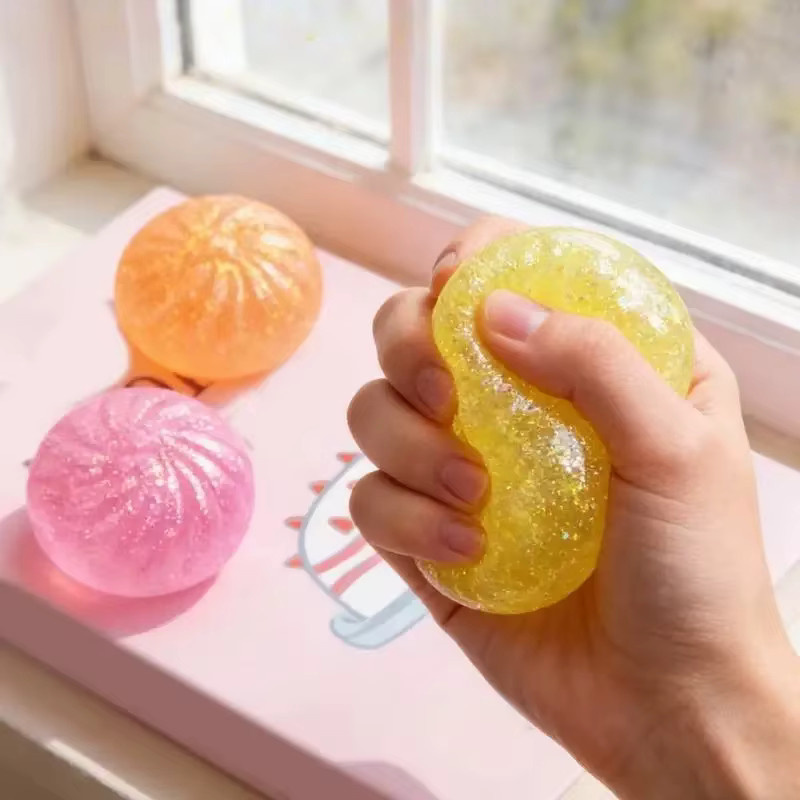 Bandai Glitzernde Knödel-Spielzeuge, Silikon, Bunt, ab 3 Jahre - Bild 2