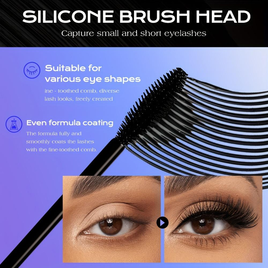 Beauty Every Day Mascara, Schwarz, 2-in-1 verlängernd und volumengebend - Bild 8