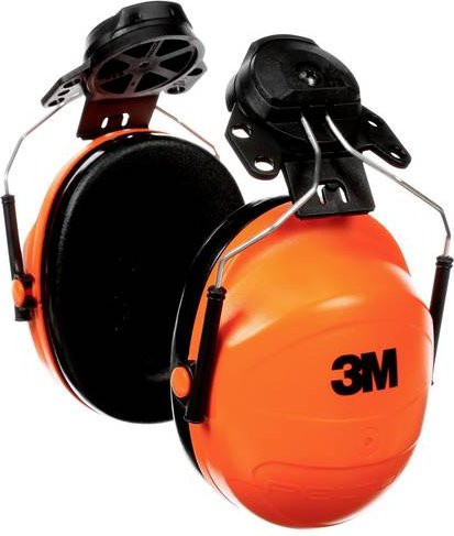 3M Kapselgehörschutz H510P3EO in Grün und Orange - Bild 1