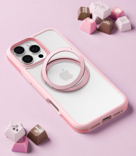 TORRAS R Fusion Series Handyhülle für iPhone 16 Pro Max in Pink - Bild 1