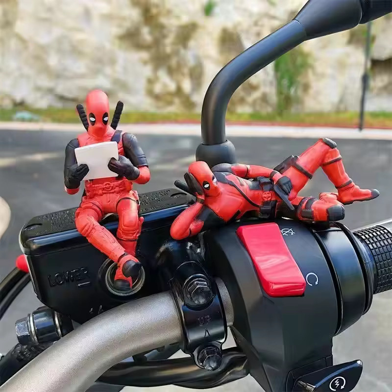 TAKARA TOMY Marvel Deadpool Action Figure, Zubehör, Rot - Bild 4