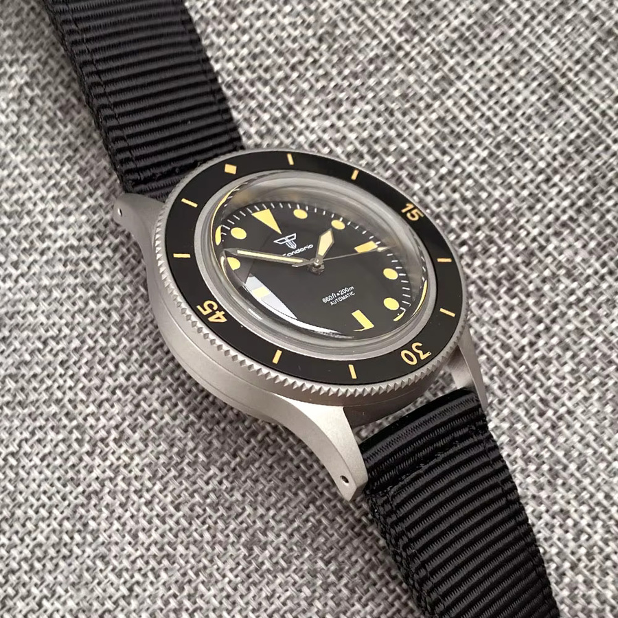Tandorio Armbanduhr Automatik, Edelstahl, Saphirglas, 40 mm, Herren - Bild 3