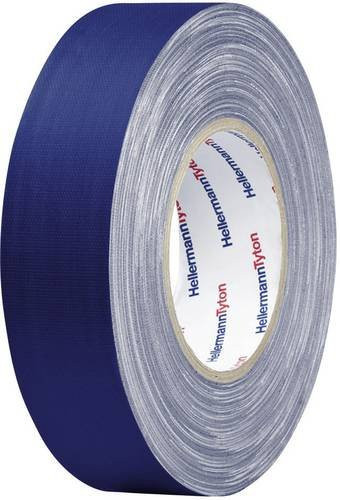 HelaTape Tex Gewebeklebeband von HellermannTyton in Blau, Breite: 19 mm, Länge: 50 m - Bild 1