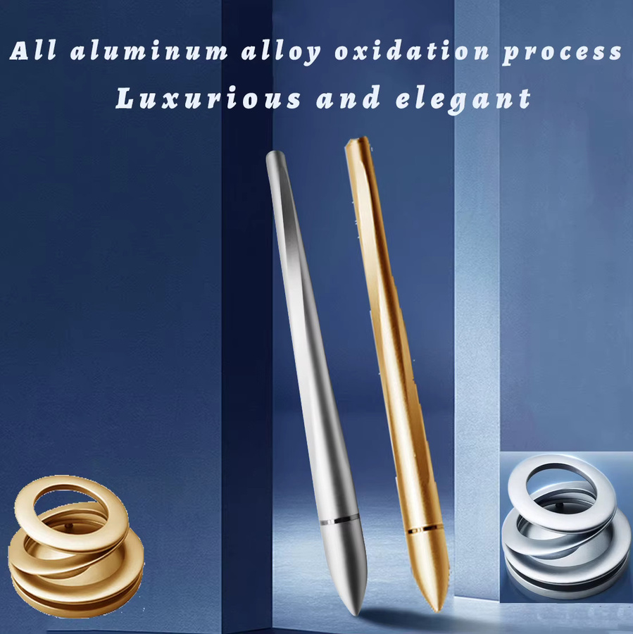 Multifunktionaler magnetischer Levitationsstift aus Metall in Silber oder Gold für das Büro - Bild 4