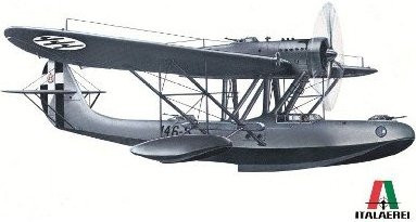 Italeri Italian Flying boat CANT Z 501, 1:72, Grau - Bild 1