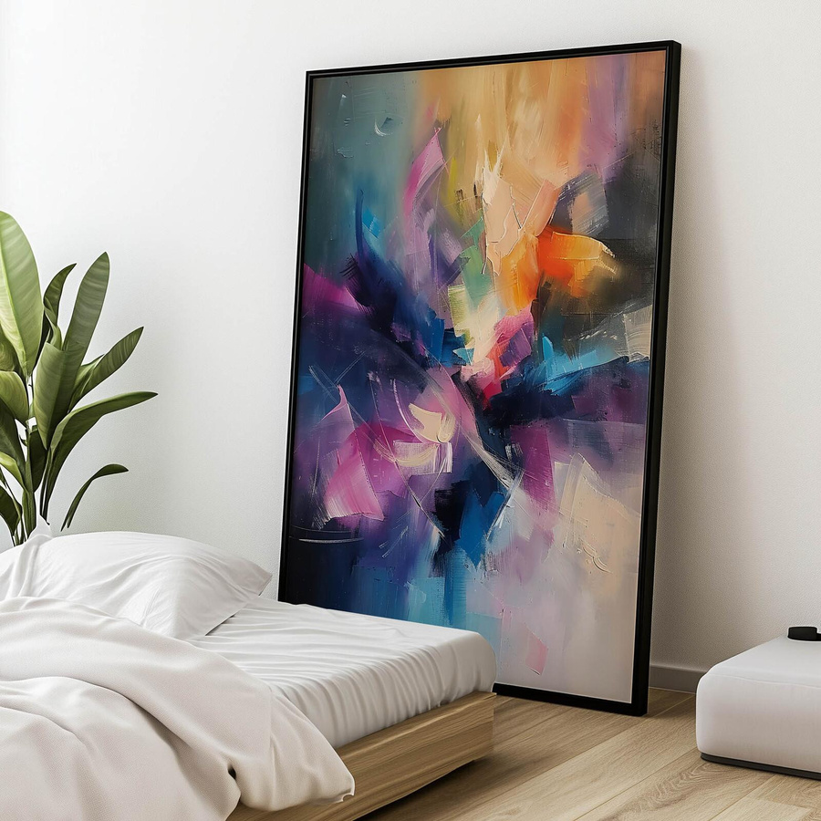Bunte Träume Premium-Leinwand auf Keilrahmen von iKable, Multicolor, Breite: 30 cm, Höhe: 40 cm, Tiefe: 3 cm - Bild 3