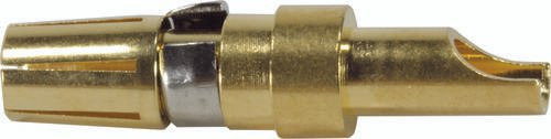 HARTING Lötkontakt 09030006202 aus Messing mit Goldbeschichtung - Bild 1
