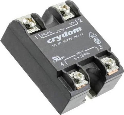 Crydom Halbleiterrelais A1240 Panel Mount Schwarz - Bild 1