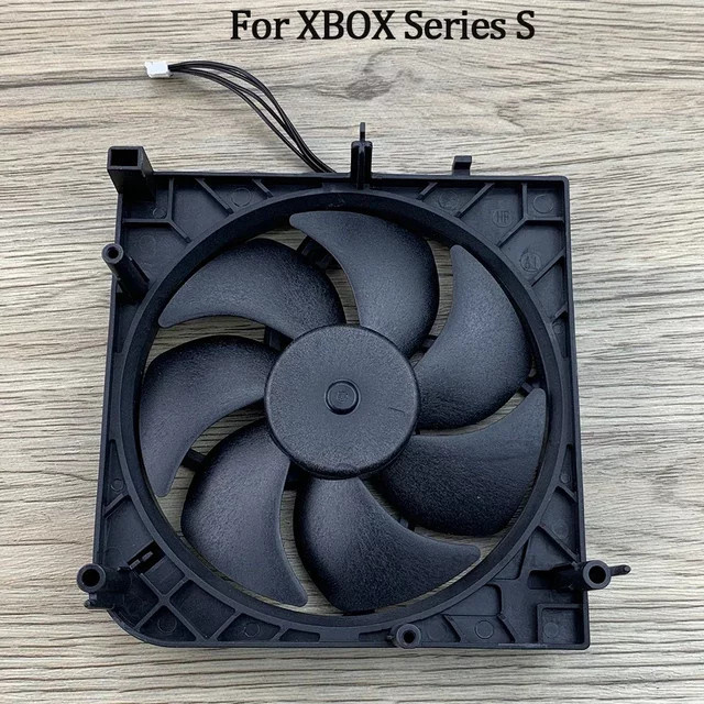 HeroAngel Kühllüfter mit 4-Pin-Anschluss für Xbox Series X und Series S in Schwarz - Bild 1