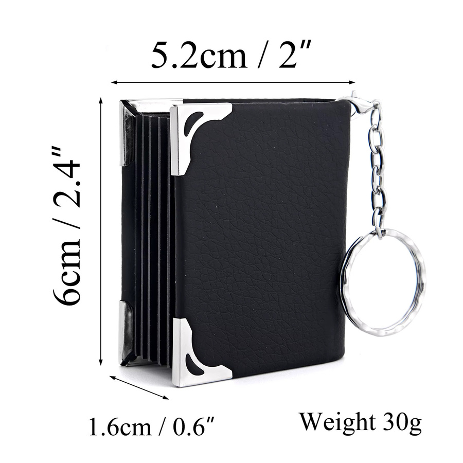 TingKu Schlüsselanhänger Leder, Unisex, 10 Stück - Bild 2