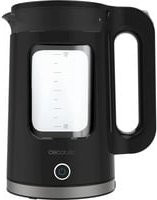 Cecotec Thermosense 330 Glassy Wasserkocher aus Glas in Transparent/Schwarz mit Kalkfilter und Warmhaltefunktion - Bild 1