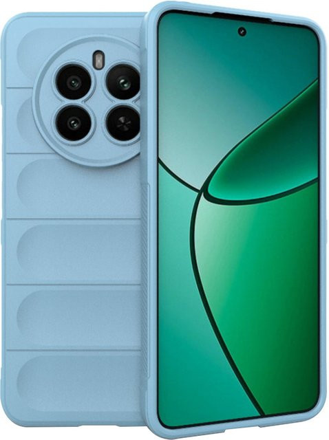 Techsuit Magic Shield Schutzhülle für Realme 13 4G, Realme 12 4G und Realme 12+ in Blau - Bild 1