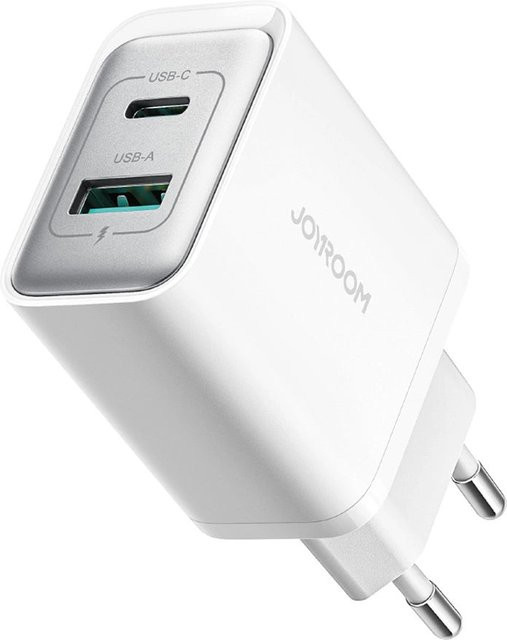 Netzladegerät Joyroom JR-TCF15 mit 30W und 5A, 1 x USB-A und 1 x USB-C, Weiß - Bild 1