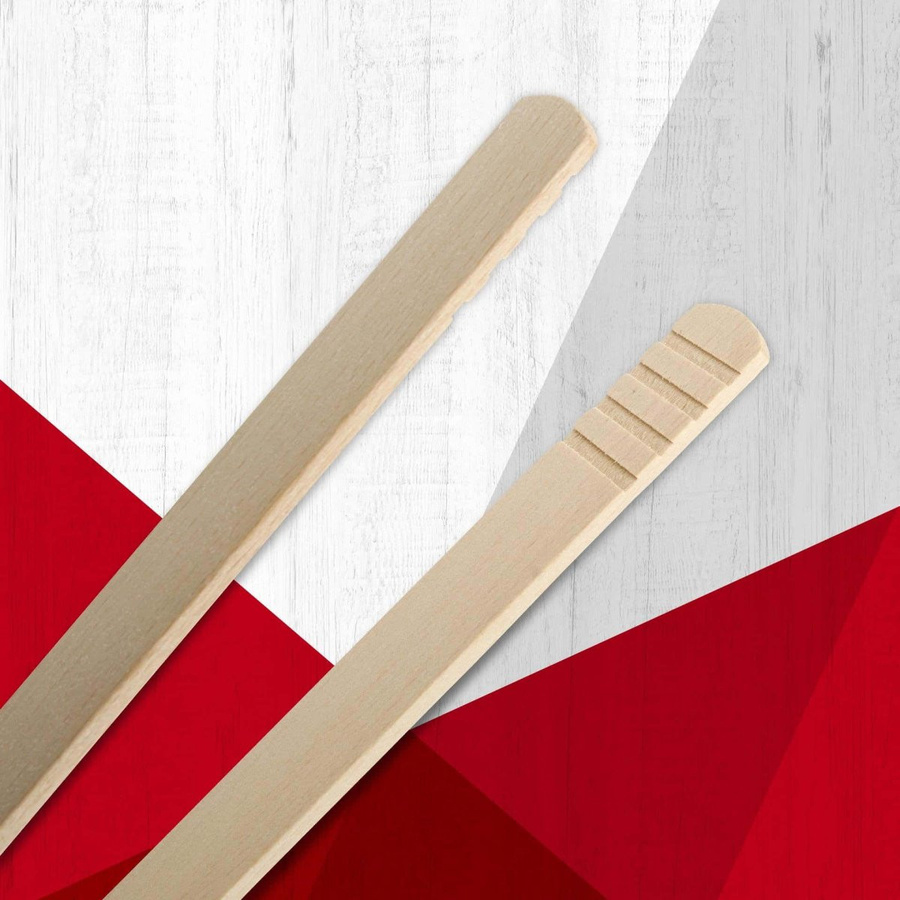 Fackelmann Eco Zange aus Holz in Beige, Länge: 35 cm - Bild 2