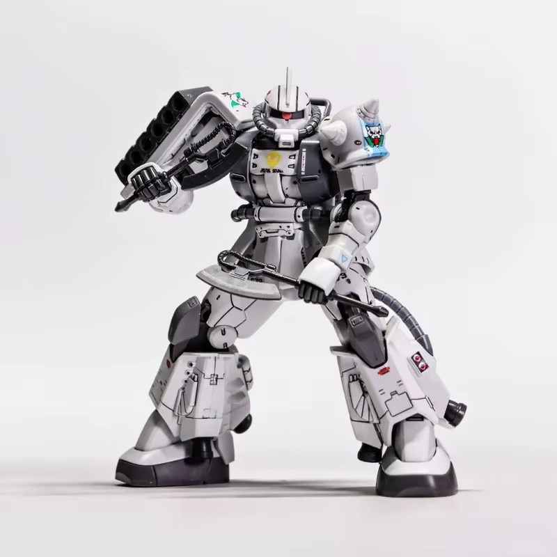 Bandai HG 1/144 Zaku Ms-06r-1a, Montagemodellbausatz, Actionfiguren, 1:144 - Bild 1