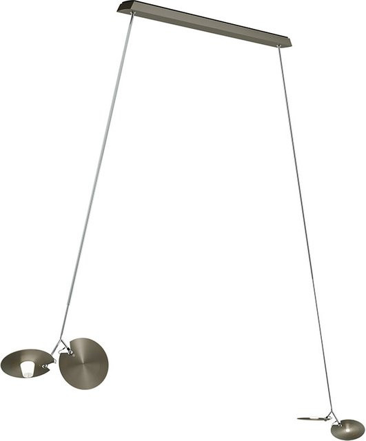 Baltensweiler OyO D 2 LED-Deckenleuchte in Bronze eloxiert mit warmweißem Licht (3000K) - Bild 1