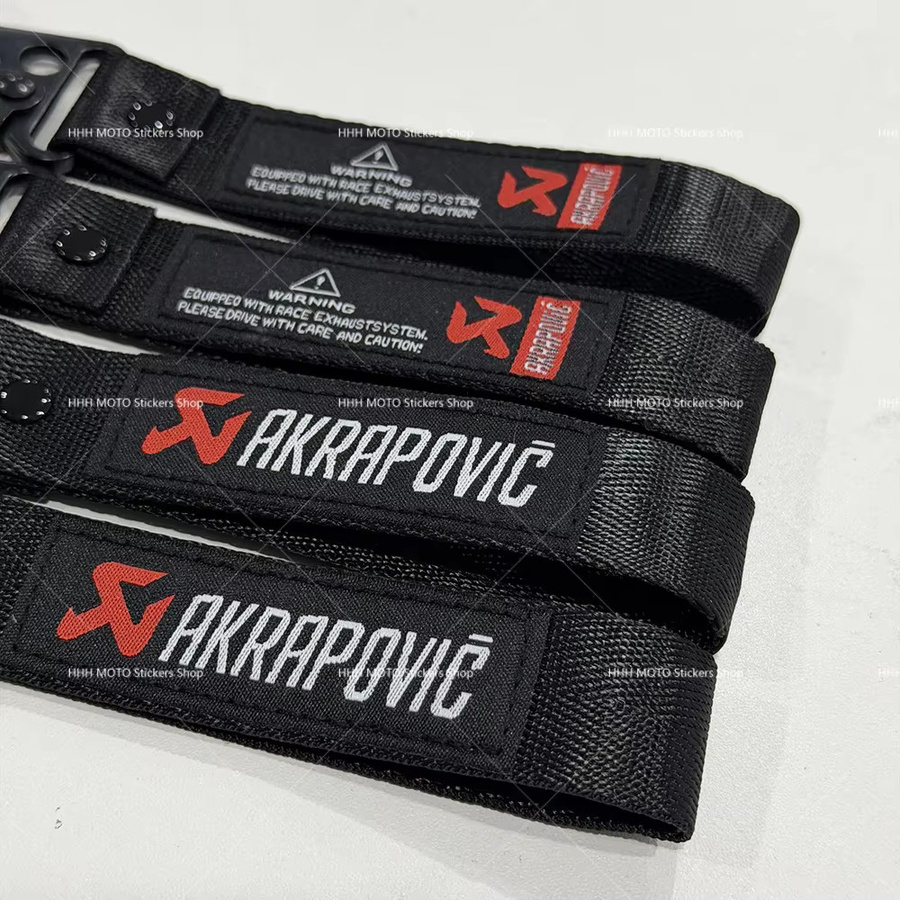 Akrapovic Schlüsselanhänger, besticktes Band, Unisex - Bild 2