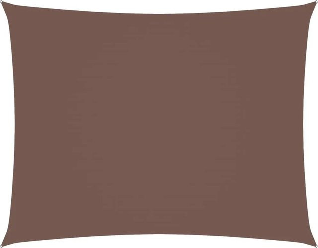 vidaXL Sonnensegel aus Oxford-Gewebe rechteckig, Farbe: Braun, B/T: 300 x 450 cm - Bild 1