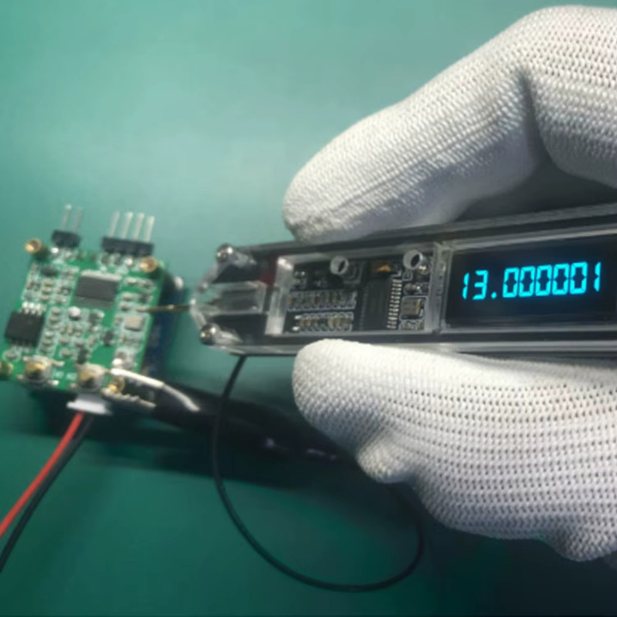 Aideepen Frequenzzähler im Stift-Design mit 0,91 Zoll OLED-Display, RF-Messgerät für 200 Hz bis 100 MHz und portabler Signaltester - Bild 2